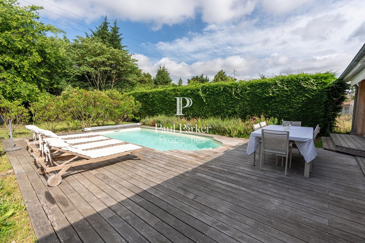 Maison plein pieds Mérignac St Augustin 6 pièces147 m2 piscine parking - 4098493PCMILB3PCMIL