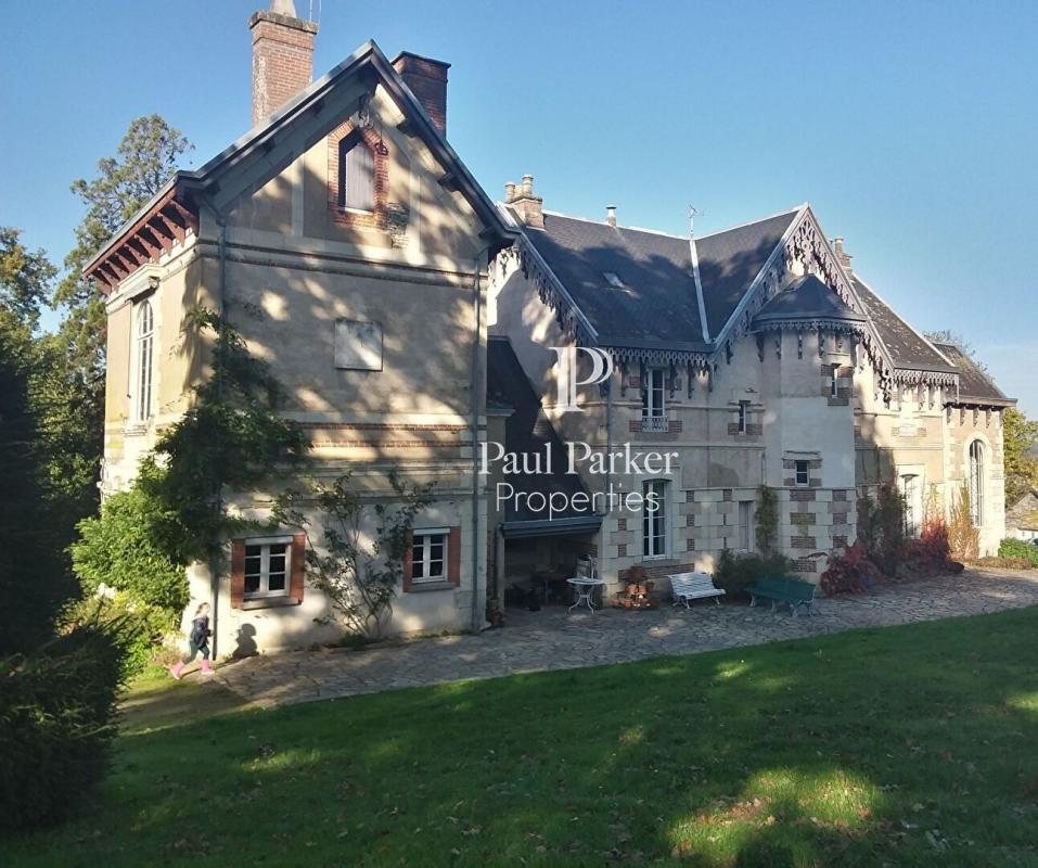 Manoir  de 1850, maison de gardien et tennis sur un parc de 5 ha - 4204503PADR
