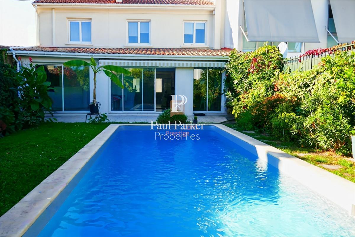 Bordeaux Caudéran Belle maison familiale 4 chambres avec jardin piscine et garage - 4246003PPBD