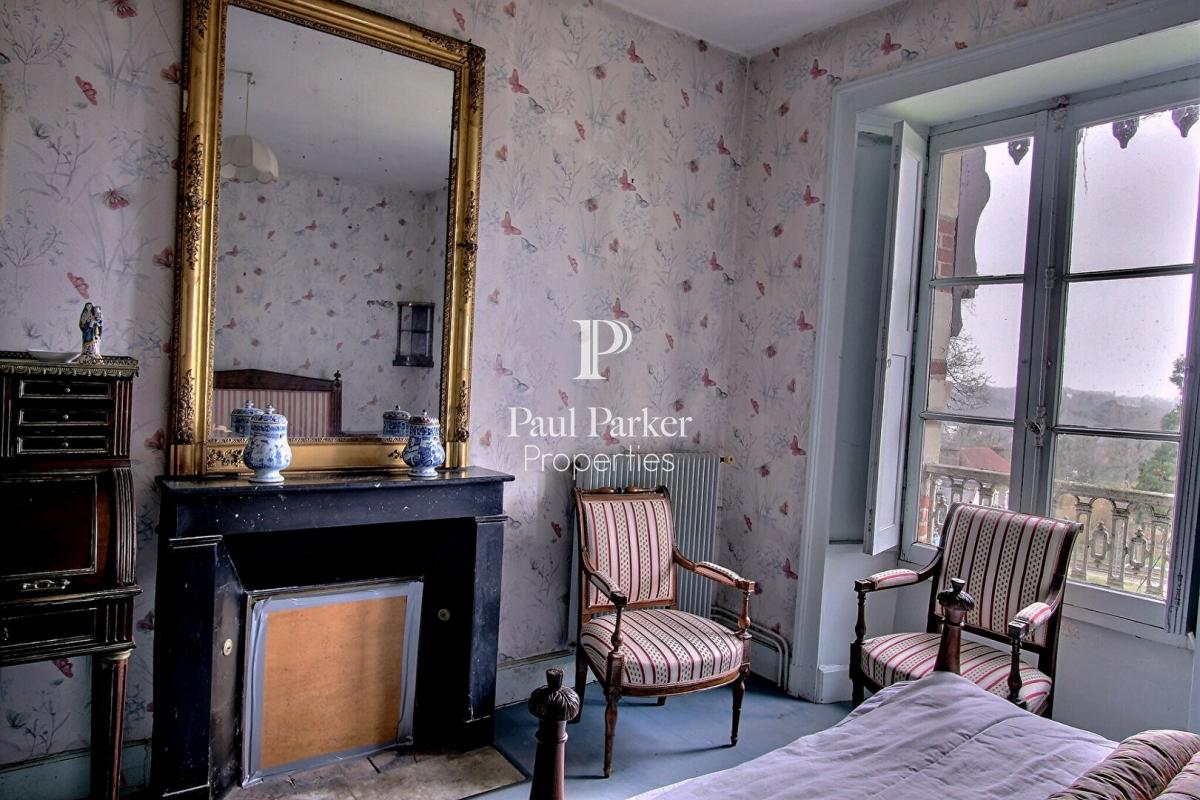 Manoir  de 1850, maison de gardien et tennis sur un parc de 5 ha - 420450-3PADR