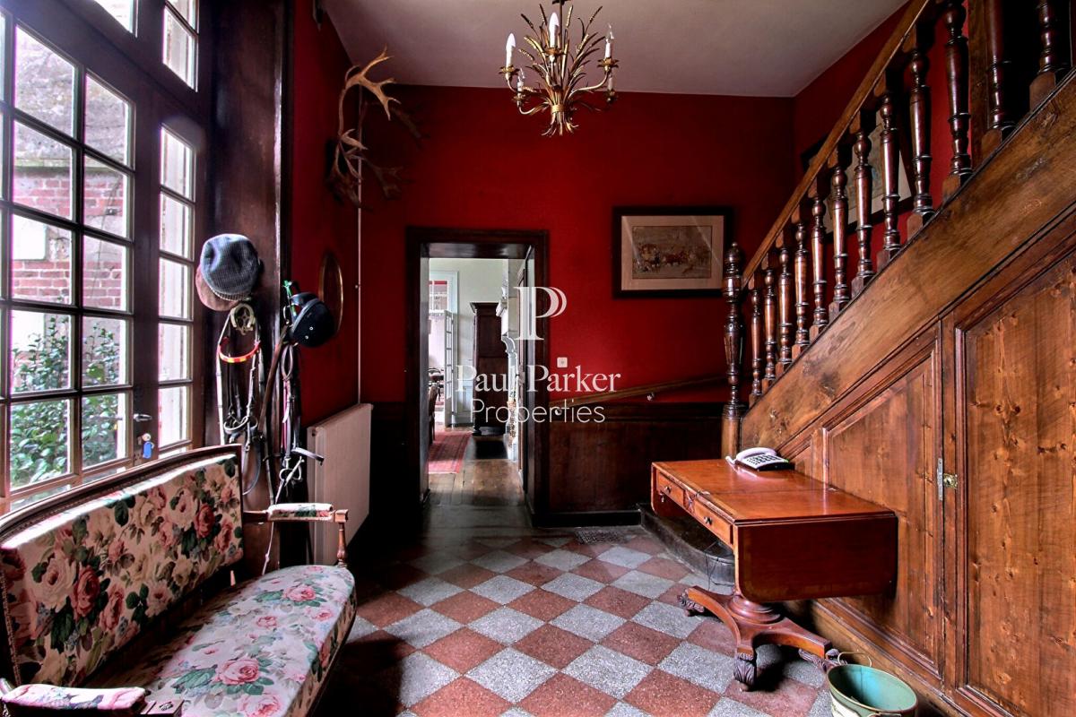 Manoir  de 1850, maison de gardien et tennis sur un parc de 5 ha - 420450-3PADR