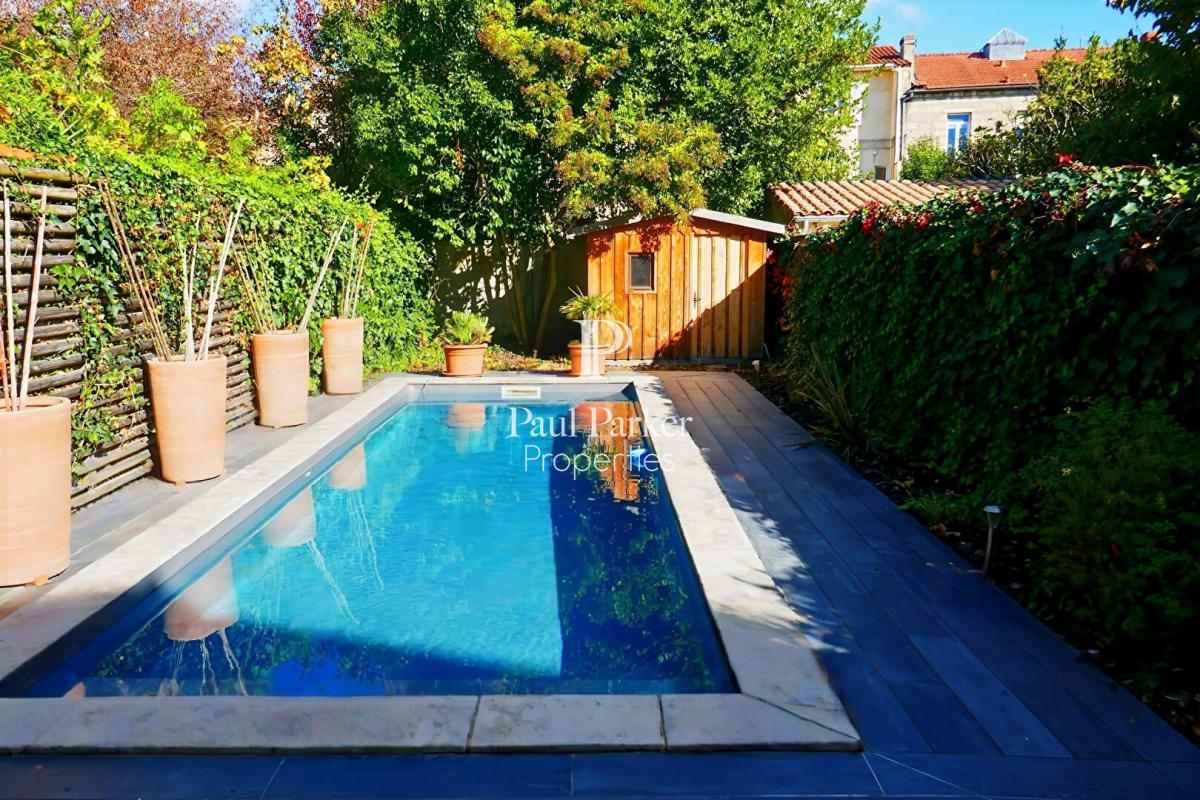 Bordeaux -Bastide  Belle  Maison familiale de caractère avec jardin et piscine - 4277623PPBD