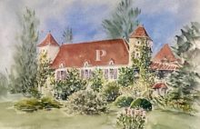 ISMH house with swimming pool, stream and outbuildings - 4292863PEMM