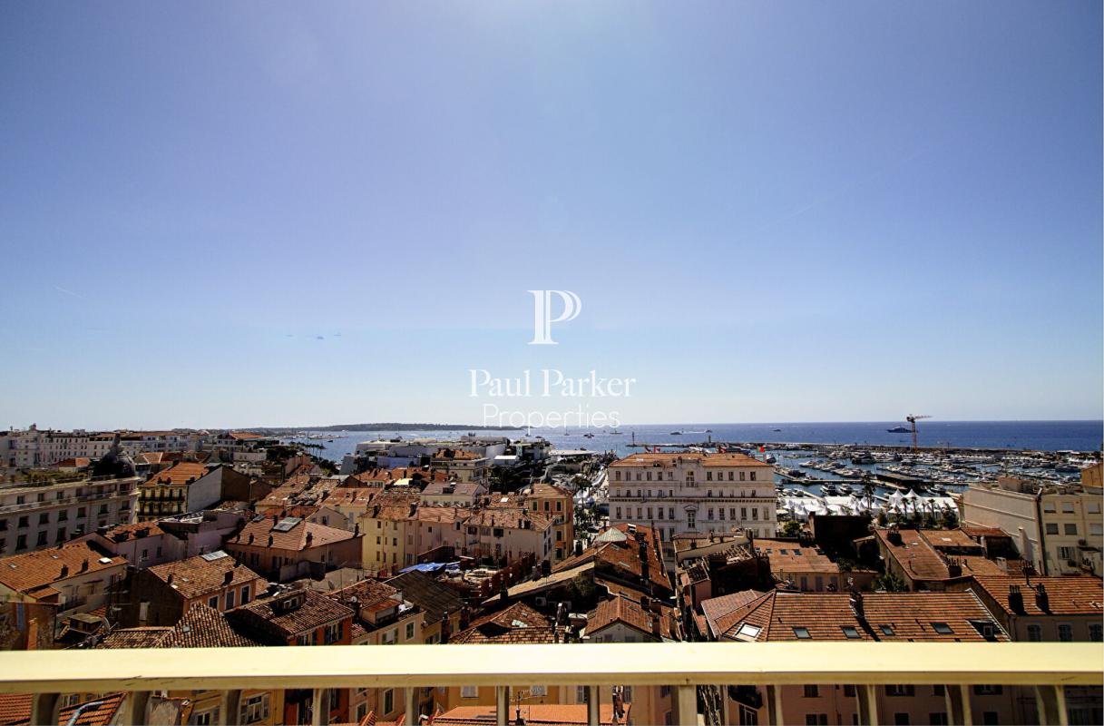 Cannes Centre-Ville – Exceptionnel toit-terrasse avec vue panoramique sur la baie - 42117328113PMVORZ