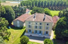 AGEN rive gauche, Charmant Domaine 775 m², Dépendances, Chapelle, terres irriguées 17ha - 4300753PTOE