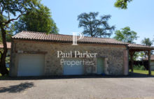 Sud Agen : Ensemble immobilier : 14 pièces, 450m2,  Composée d’une Chartreuse du XVII, 3 Gites, Dépendances, Piscine, Parc, Vue - 4322423PTOE