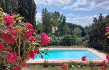 AGEN Nord : Ensemble immobilier du18ème, 12 pièce(s) 480 m², Dépendances – Grange – Ecurie- Piscine- Parc et terres 8 ha - 4341473PTOE