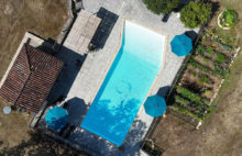 Domaine Gourdon avec piscine sur 13.5 hectares de terrain - 4352523PPBRA