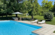 Propriété rare et exceptionnelle : ancien moulin restauré avec dépendance, piscine chauffée et jardin idyllique - 4364703PPBRA