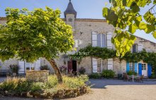 Château authentique du XIIIe siècle avec trois gîtes, piscine et 2 ha - 