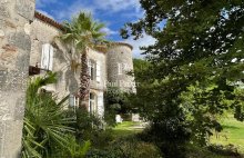 Château authentique du XIIIe siècle avec trois gîtes, piscine et 2 ha - 