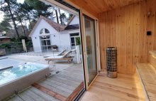 Belle propriété totalement rénovée avec piscine Golf de Biscarosse - 4341943PVDECA3PVDEC