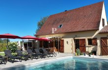 Ensemble contemporain avec maison principale, gîte indépendant, piscine chauffée et vaste terrain - 4526213PPBRA