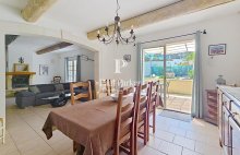 A VENDRE – MAS EN PIERRES MITOYEN EN CAMPAGNE AVEC PISCINE - 4557413PUVE