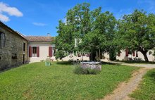 ASTAFFORT : Ancien Domaine Agricole Médiéval  377m², dépendances : Ecurie, Etable, Hangar, Terres 4.35 ha - 4378123PTOE