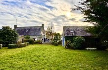 Longère en pierre  dans un hameau de charme à 1 km des plages - 4592973PVIH