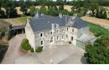 Manoir XV è Neant Sur Yvel  730 m² + dépendances sur 1ha 57a - 4601993PADR