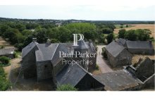 Manoir XV è Neant Sur Yvel  730 m² + dépendances sur 1ha 57a - 4601993PADR