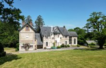 Manoir  de 1850, maison de gardien et tennis sur un parc de 5 ha - 452842.3PADR