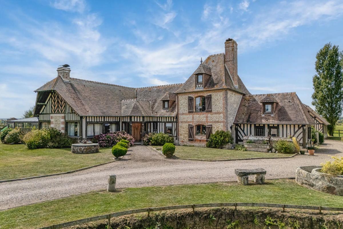 Manoir Cambremer 6 pièces 260 m2 sur 13 ha de prairies - 455835.3PADR