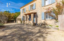 Proche GORDES  Domaine en pierre de 1,7 hectare avec vue panoramique sur le Luberon - 429891S3PPSC
