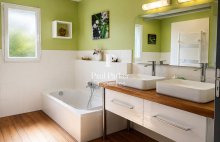 Maison contemporaine de plain-pied avec piscine 210 m2 Bruges Grand Darnal - 4634053PCMIL