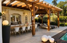 Maison en pierre rénovée avec piscine et potentiel événementiel 160 m² Libourne - 4634643PCMIL