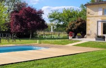Belle girondine au calme avec vue sur les vignes + gîte haut de gamme - 4555603PVDECA3PVDEC