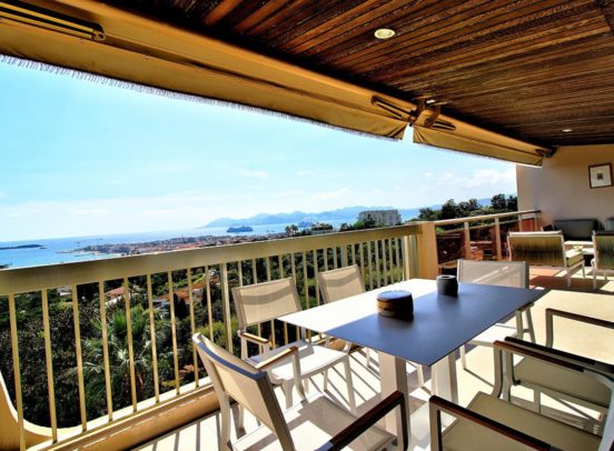 Cannes Californie – Appartement rénové avec vue mer panoramique - 3123223PMVORZ